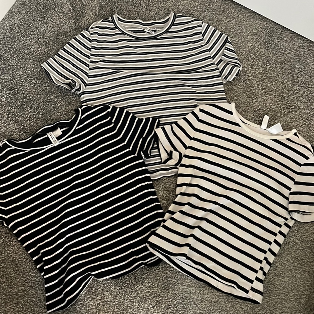 Three H&M tops